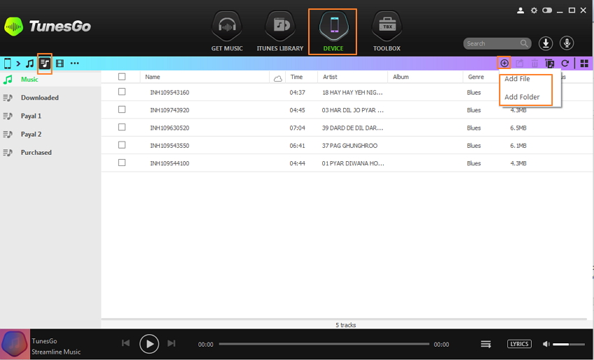 Transfer Muziek van iTunes naar iPhone/iPad/iPod