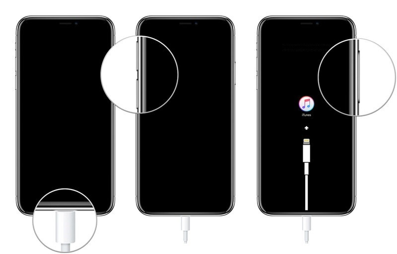 gendannelsestilstand til iphone 8